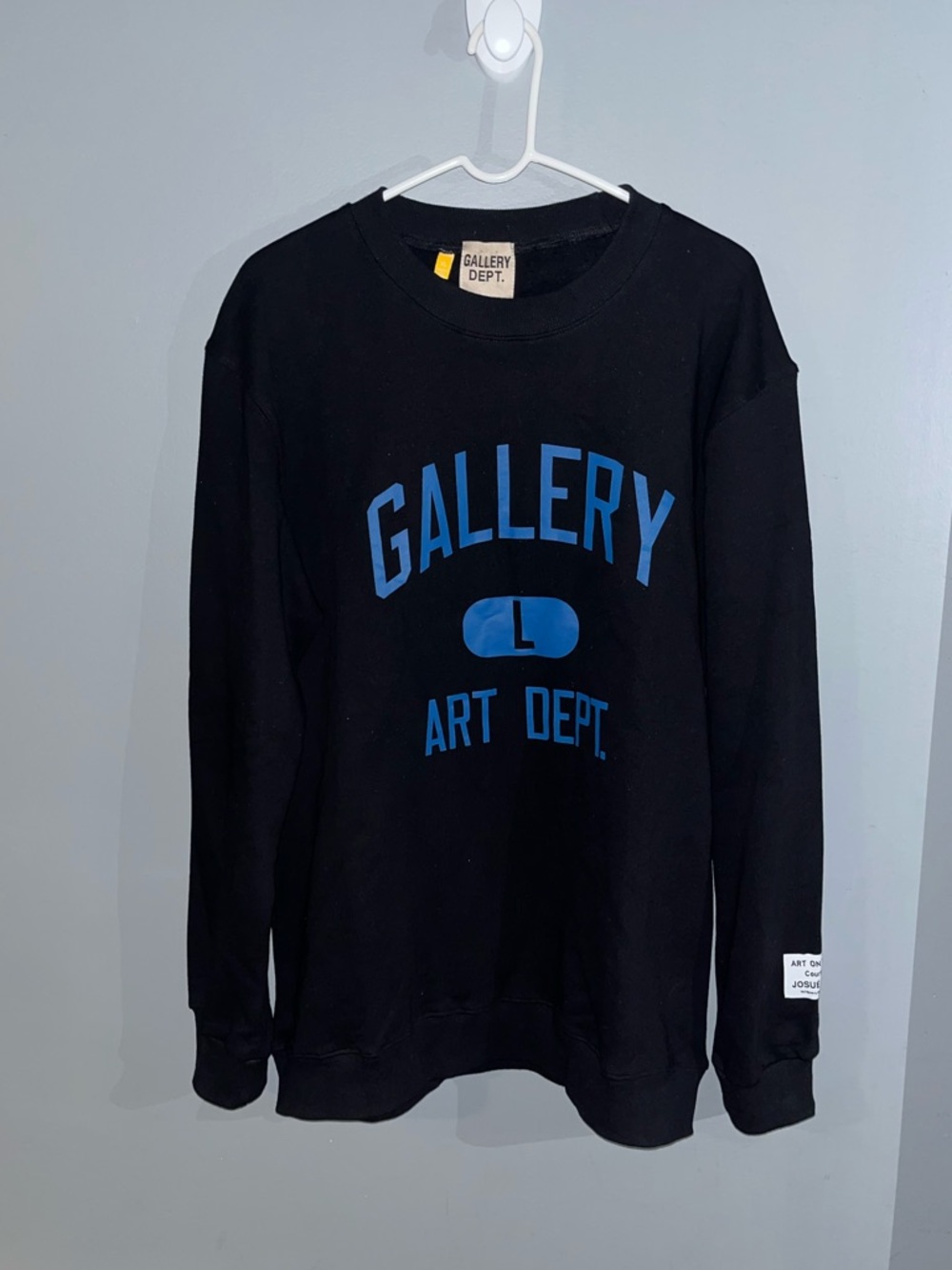 Gallery dept long sleeve black Crewneck sweatshirt gallery Art dept men’s xl